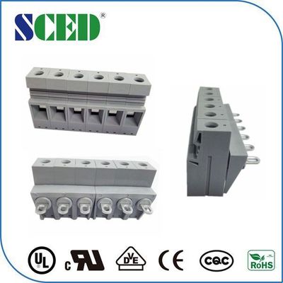 Panel Mount Wiring Terminal Block Feed Through Connector 600V 50A
