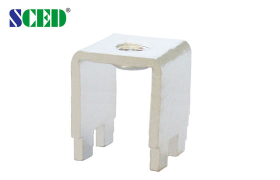 Brass Wire Terminal Connectors , 75A M4 PCB Terminal Block