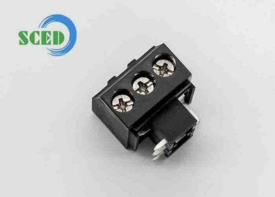 PA66 5.7mm Brass 300V 10A M3 Screw Terminal Block Connector 10 - 22 AWG