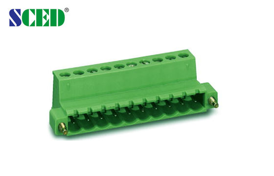 Plug - in Terminal Block   Pitch 5.08mm   Plug  Male  300V 18A  2P - 20P   Pluggable Terminal Block