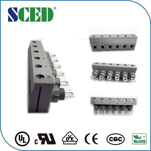 Through Panel Terminal Blocks PCB Panel Mount Connecting Screw M3
