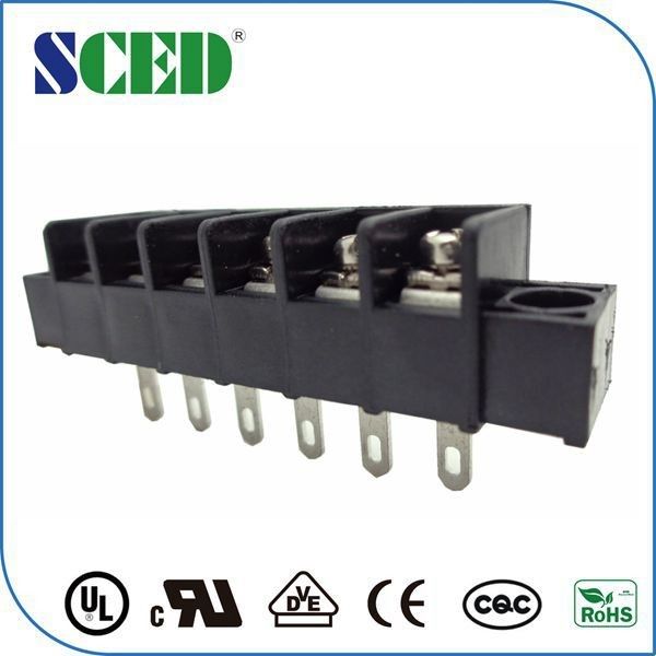 Flange Small Terminal Blocks 7.62mm 14 - 22 AWG Power Connector