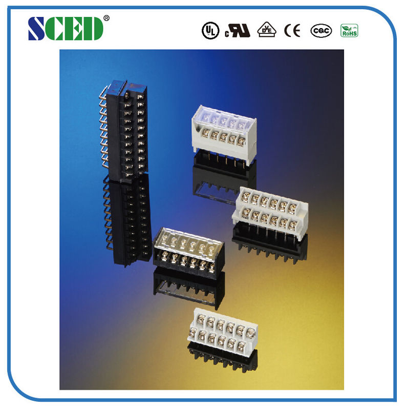 8.255mm Pitch Barrier Terminal Block 2-32 Poles 300V/20A M3 Screw