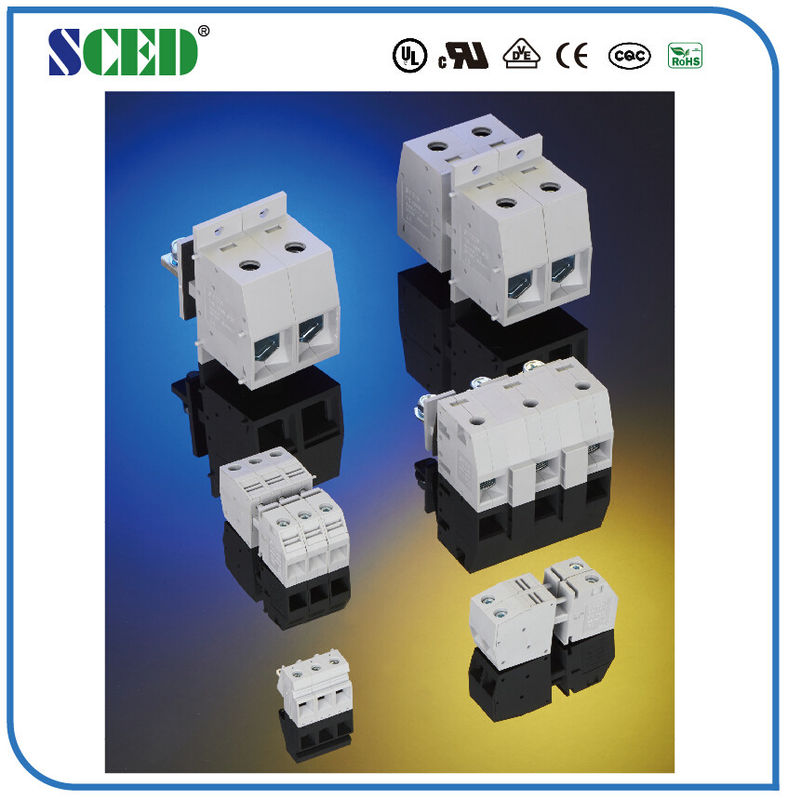 Bulkhead Connectors 600v Through Panel Terminal Blocks Connector 230A 25.0mm