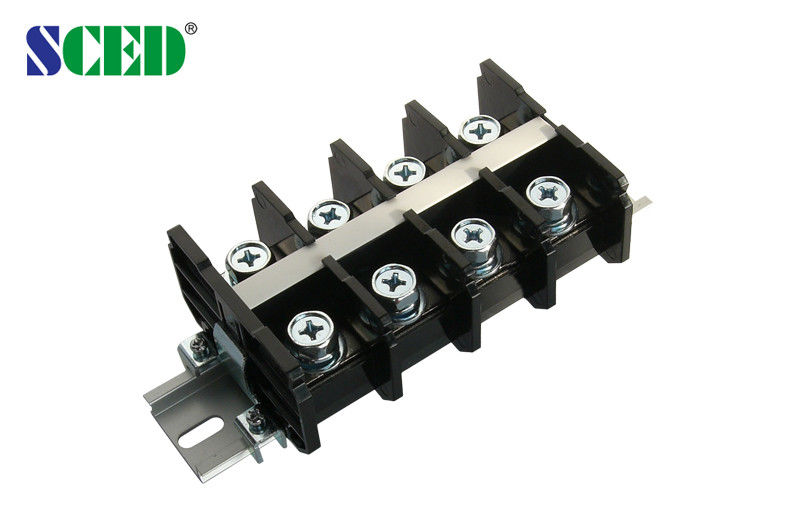 101A 600V High Current Barrier Terminal Block Connector , Pitch 27.00mm