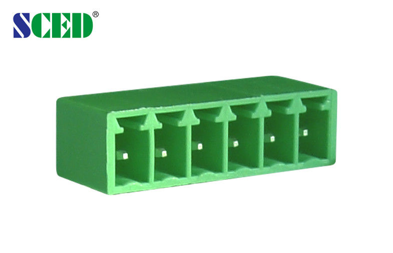 Pitch 3.50mm Single Level PCB Plug-in Terminal Blocks For Industry Control , Automation