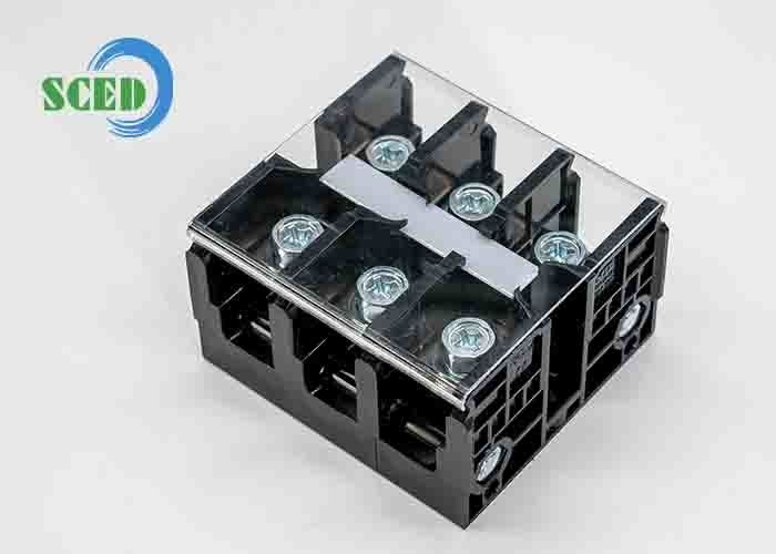 High Current Terminal Block Connector with Cover 2/0-20AWG 27.00mm 600V 200A