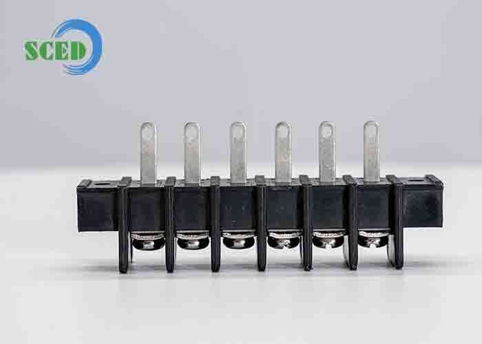 PBT Insulation Material Barrier Terminal Block 2 to 24 Poles Number of Contacts 2P to 24P Electrical Connection Terminal