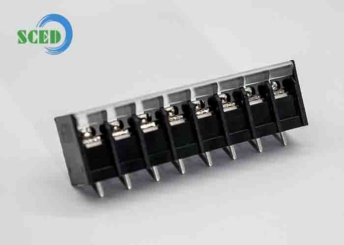 Rated Connecting 25mm2 Barrier Terminal Block UL94V0 Inflammability Class Terminal Connector Ideal for Electrical Panels