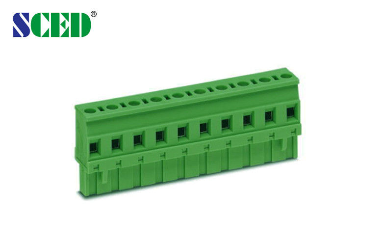 Plug   Female   Plug - in Terminal Block   Pitch 7.62mm   300V 18A   2P - 16P