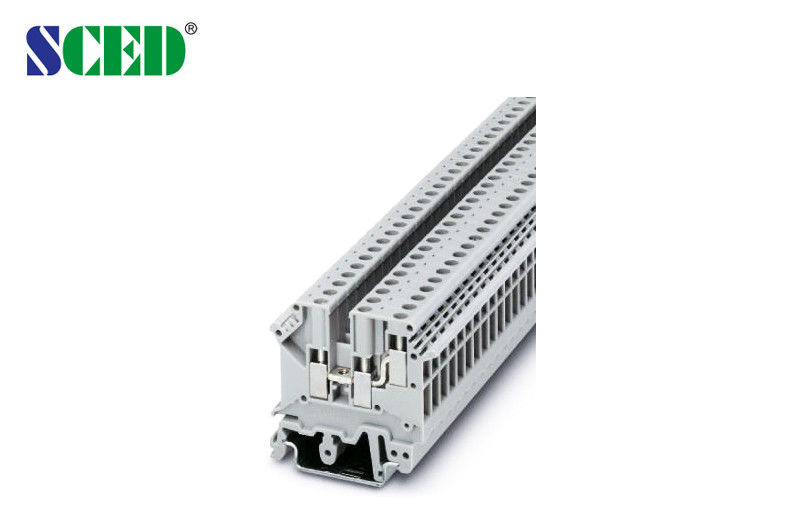 Terminal width 6.2mm    AWG 30 - 10     Din Rail Terminal Blocks      150V 30A    