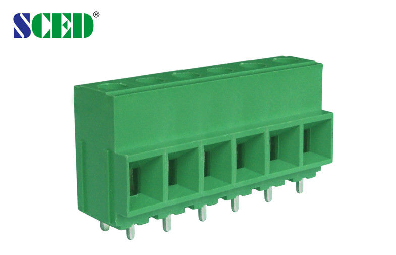 Pitch 5.08mm 7.62mm 10.16mm Screw Terminal Block din rail solder pin 300V UL94 V-0 Housing Plastic