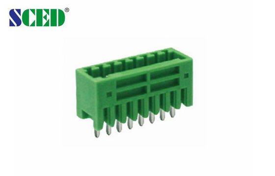 150V 4A 2.50mm पुरुष स्प्रिंग टर्मिनल ब्लॉक पीसीबी कनेक्टर 150V 4A 2.50mm