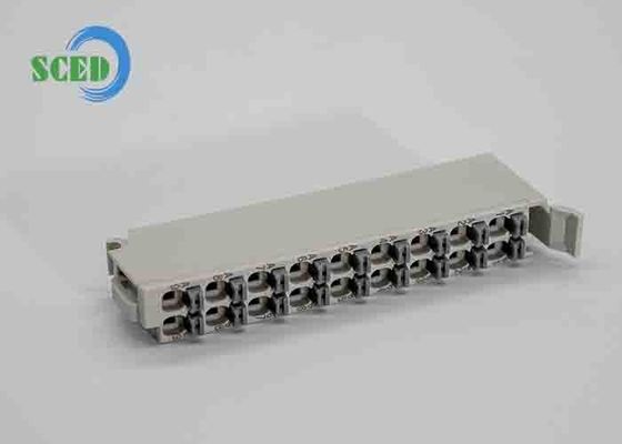 महिला प्लग करने योग्य टर्मिनल ब्लॉक कनेक्टर 7.6 मिमी पिच 150V 8A 2*9 पोल PA66