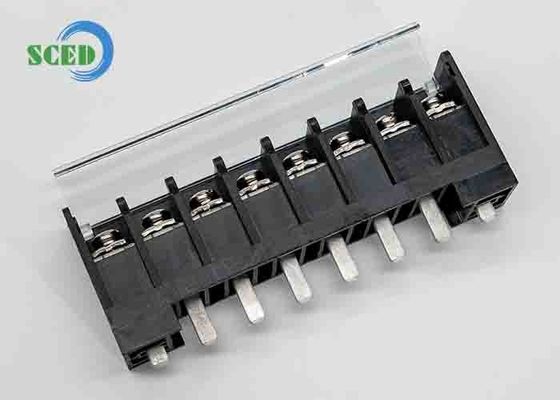 पिच 14.50mm 600V 57A 4-14P बैरियर टर्मिनल ब्लॉक कनेक्टर PBT M5 22-6 AWG पावर टर्मिनल ब्लॉक