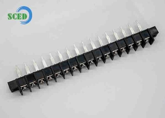 30A 300V बैरियर टर्मिनल ब्लॉक इलेक्ट्रिक लाइटिंग के लिए 11.00mm 10-18AWG
