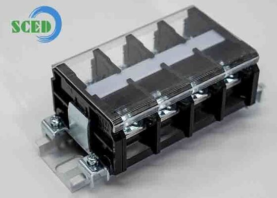 175A रेटेड करंट हाई करंट टर्मिनल ब्लॉक पैनल माउंट और UL 1059 IEC 60947-7-1 औद्योगिक बिजली वितरण के लिए प्रमाणन के साथ