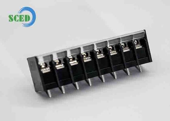 रेटेड कनेक्टिंग 25mm2 बैरियर टर्मिनल ब्लॉक UL94V0 ज्वलनशीलता वर्ग टर्मिनल कनेक्टर इलेक्ट्रिकल पैनलों के लिए आदर्श