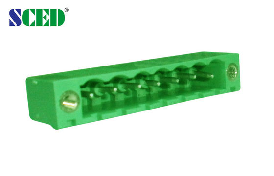 प्लग-इन टर्मिनल ब्लॉक हैडर मेल सॉकेट रिवर्स प्लग-इन दिशा पिच 5.08 मिमी 300V 18A 2 - 22P