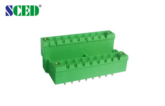 हेडर पुरुष सॉकेट प्लग - टर्मिनल ब्लॉक पिच में 5.08 मिमी 300V 18A 2 x 2P - 22 x 2P
