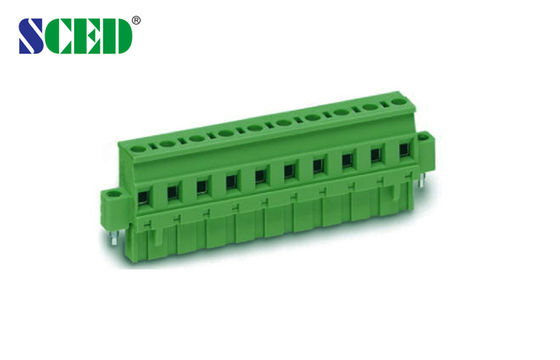 पिच 7.62mm 300V 18A 2P - 14P प्लग - टर्मिनल ब्लॉक में