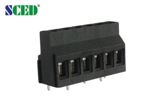 पिच 5.08 मिमी 300 वी 10 ए 2 पी - 24 पी पीसीबी स्क्रू टर्मिनल ब्लॉक यूरो टाइप राइजिंग श्रृंखला